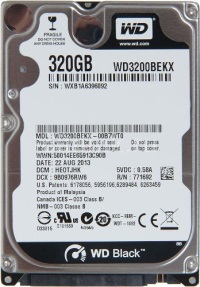 HDD_NB-2.5 320GB W.DIGITAL 7200RPM 16MB WD3200BEKX - 1